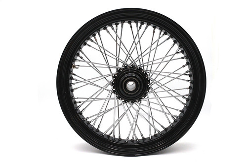 Ultima #36-651 - 18 inch x 3.5 inch Ultima 60 Spoke Front Wheel Black