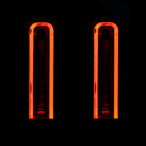 Hogworks Hogworkz® Lumipro Led Saddlebag Filler Inserts for Harley® Touring '14-'25 | Red Lens