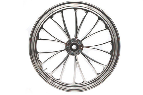 Ultima #37-621 - 21 inch x 2.15 inch Manhattan Front Wheel Polished Aluminum