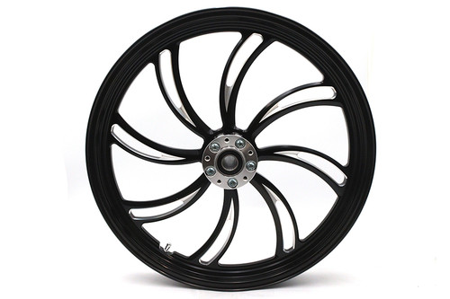 Ultima #37-824 - 21 inch x 2.15 inch Vortex Front Wheel Black Cut
