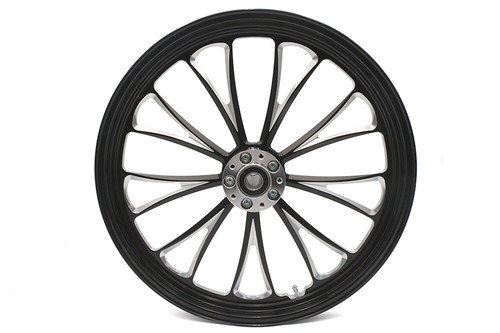 Ultima #37-665 - 21 inch x 2.15 inch Manhattan Front Wheel Black Cut