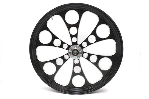Ultima #37-640 - 26 inch x 3.5 inch Kool Kat Front Wheel Black Cut
