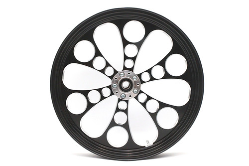 Ultima #37-644 - 21 inch x 2.15 inch Kool Kat Front Wheel Black Cut