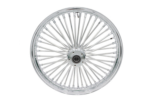 Ultima #37-501 - 21 inch x 2.15 inch King Spoke Front Wheel Chrome