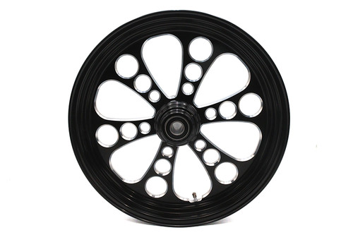 Ultima #37-648 - 18 inch x 3.5 inch Kool Kat Front Wheel Black Cut
