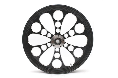 Ultima #37-645 - 21 inch x 2.15 inch Kool Kat Front Wheel Black Cut
