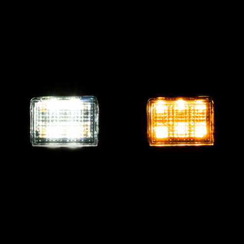 Hogworks Hogworkz® Led Podz Turn Signals for Harley® Road Glide '15-'25 - Chrome