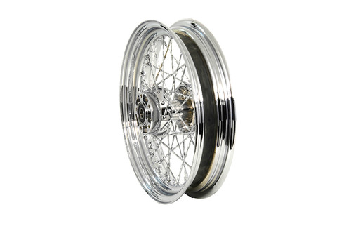 V-Twin #64413W - 16 inch x 3.00 inch Front Spoke Wheel