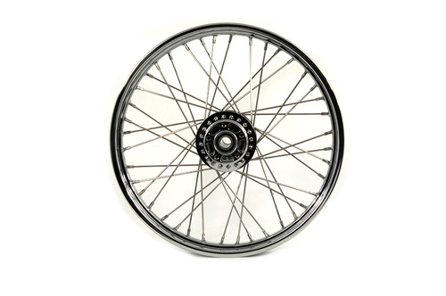 V-Twin #64426 - 21 inch x 2.15 inch Replica Front Spoke Wheel