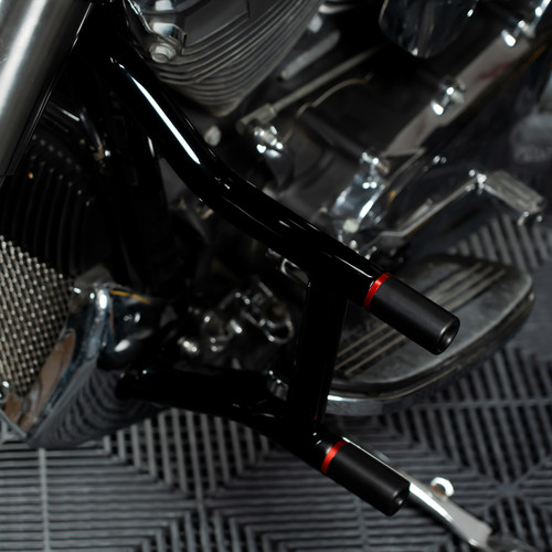 Hogworks Hogworkz® Black Double Barrel Performance Engine Guard for Harley® Touring '14-'25