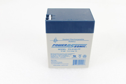 V-Twin #PS-6120FP - 6 Volt 13 Amp Rechargeable Sealed Battery