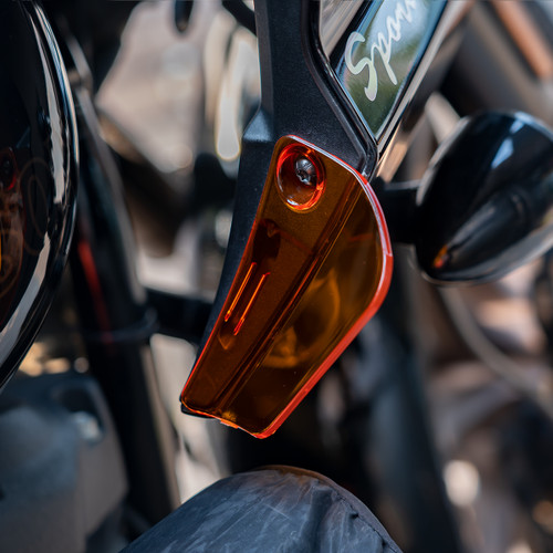 Hogworks Fairing Air Deflectors for Harley® Low Rider ST '22-'25 | Orange