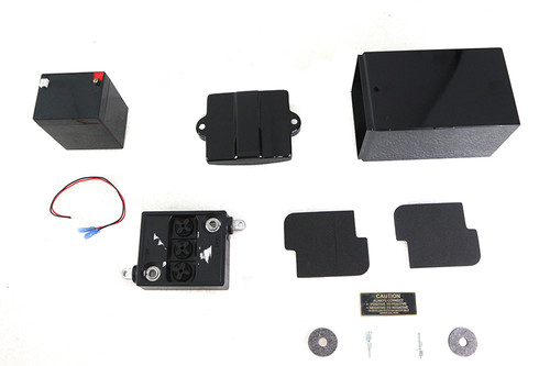 V-Twin - 12 Volt Battery Box and Top Kit