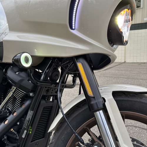 Hogworks Led Fork Lights for Harley® Low Rider ST '22-'25