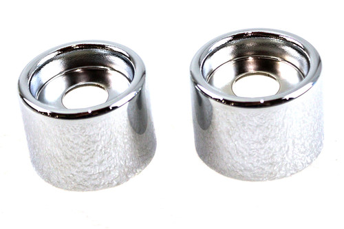 AEE #54724-04 - Upper Shock Stud Covers Chrome Tall Style