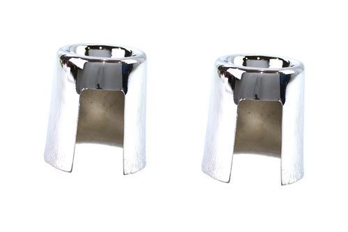 AEE #74489 - Upper Shock Stud Covers Chrome Short Style
