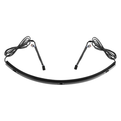 Hogworks Hogworkz® Lumipro Led Windshield Trim for Harley® Touring '14-'25 | Black