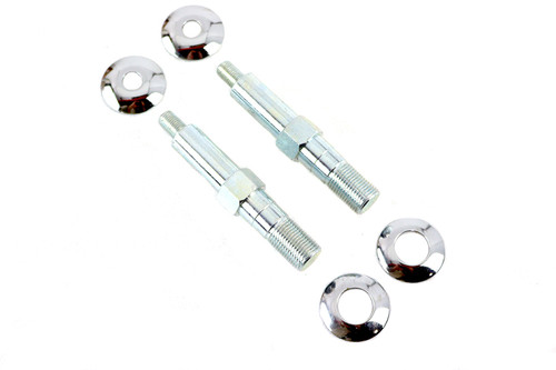 V-Twin #7064 - Upper Rear Shock Stud Kit Zinc