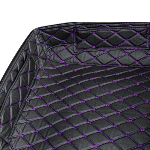 Hogworks Hogworkz® Chopped Tour Pack Liner | Black w/ Purple Stitching