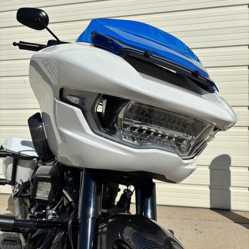Hogworks Hogworkz® Flowz 9" Windshield for Harley® Road Glide '23.5-'25 | Blue