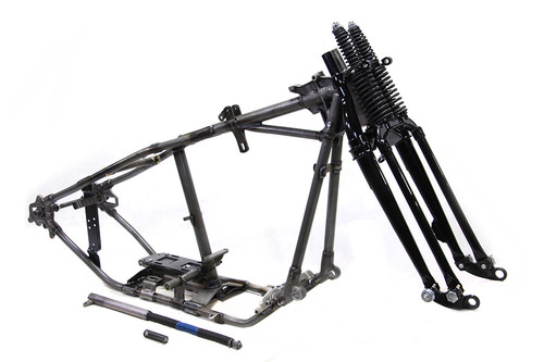 V-Twin - Replica Knucklehead  inchBull Neck inch Frame Assembly