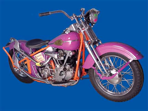 V-Twin - 1941 Knucklehead Bobber Bike Kit Chrome
