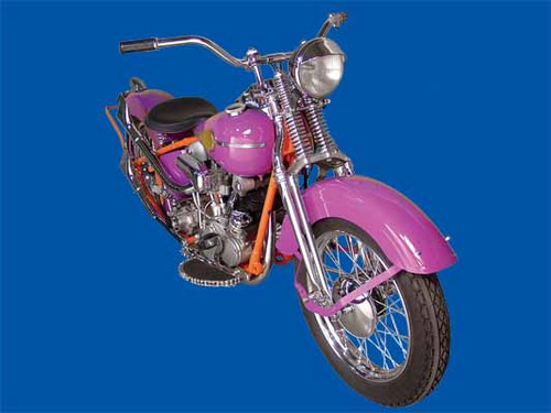 V-Twin - 1941 Knucklehead Bobber Bike Kit Chrome