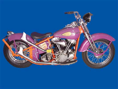 V-Twin - 1941 Knucklehead Bobber Bike Kit Chrome