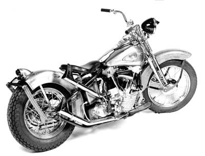 V-Twin - Replica 1941 Knucklehead Bike Kit Restoration Finish