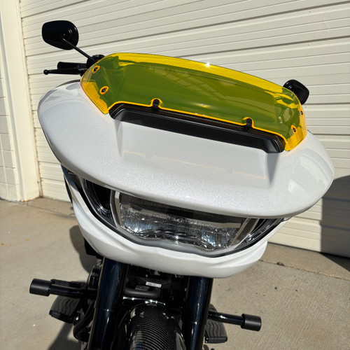 Hogworks Hogworkz® Flowz 4.5" Windshield for Harley® Road Glide '23.5-'25 | Yellow