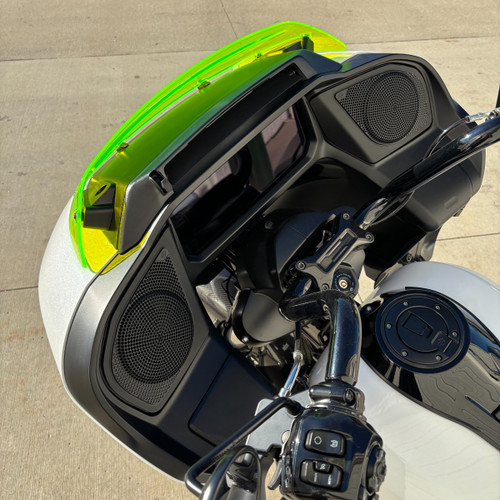 Hogworks Hogworkz® Flowz 4.5" Windshield for Harley® Road Glide '23.5-'25 | Green