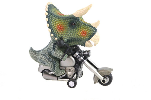 V-Twin - Big Head Triceratops Dinosaur Rider Toy