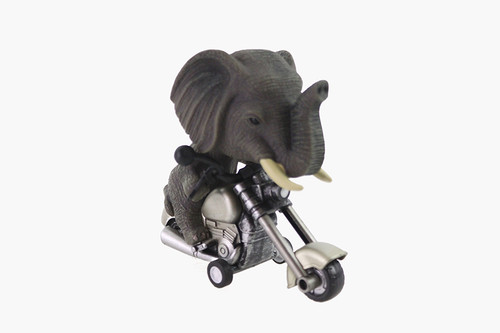 V-Twin - Big Head Elephant Animal Rider Toy