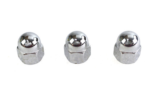 Colony - Chrome Acorn Nut 3/8 inch-16 Coarse Thread