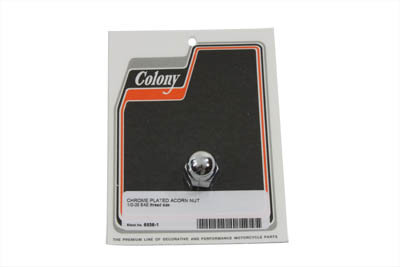 Colony #41-514 - Chrome Acorn Nut 5/8 inch-11 Coarse Thread