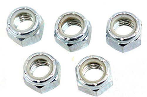 V-Twin - Zinc Plated Hex Nuts 7/16 inch-20 Nyloc