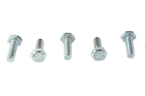 V-Twin - Hex Cap Bolts Zinc 1/4 inch X 3/4 inch