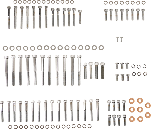 Knurled Motor Bolt Kit - XL