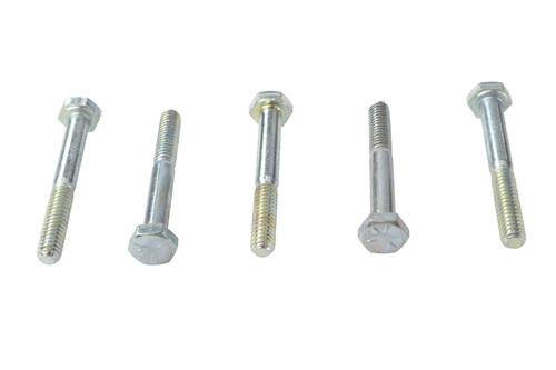 V-Twin - Hex Cap Bolts Zinc 1/4 inch X 2 inch