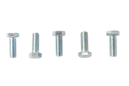 V-Twin - Hex Cap Bolts Zinc 3/8 inch x 1 inch