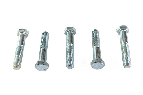 V-Twin - Hex Cap Bolts Zinc 3/8 inch x 2 inch