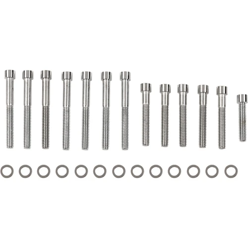 Drag Specialties - Bolt Kit - Cam Cover - Smooth - Chrome - '04-'21 Sportster