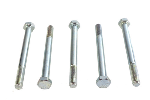 V-Twin - Zinc Hex Cap Bolts 5/16 inch-18 x 3-3/4 inch