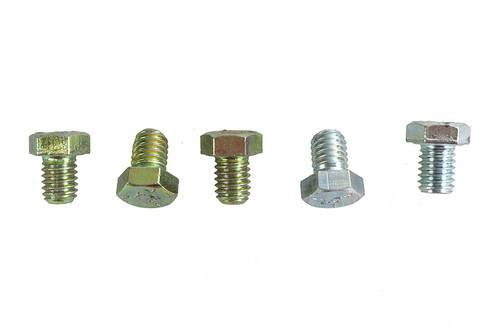 V-Twin - Zinc Hex Cap Bolts 3/8 inch-16 x 1/2 inch
