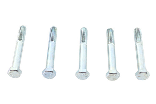 V-Twin - Zinc Hex Cap Bolts 3/8 inch-16 x 3-1/4 inch
