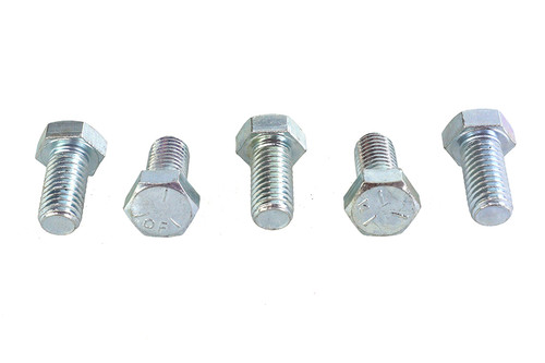 V-Twin - Zinc Hex Cap Bolts 1/2 inch-13 x 1 inch