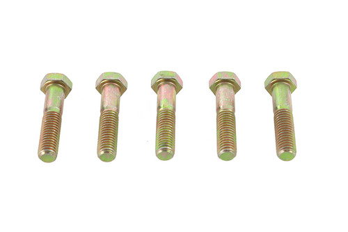V-Twin - Zinc Hex Cap Bolts 1/2 inch-13 x 2-1/4 inch