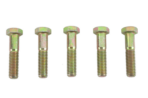 V-Twin - Zinc Hex Cap Bolts 1/2 inch-13 x 2-1/4 inch