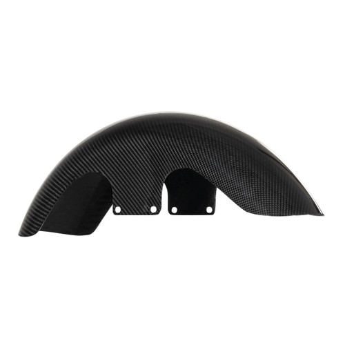 Hogworks Hogworkz® 100% Carbon Fiber Mid-length 19" Front Fender for Harley® Touring '96-'25