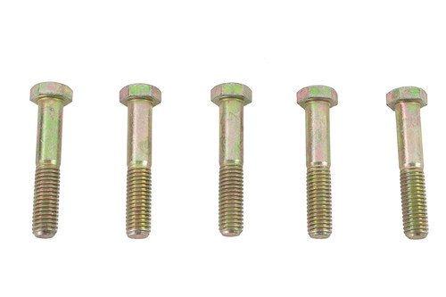 V-Twin - Zinc Hex Cap Bolts 1/2 inch-13 x 2-3/4 inch
